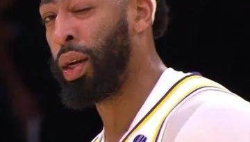 浓眉受伤湖人内线宛如空城 詹姆斯失大腿无力回天